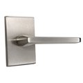 Emtek Helios Lever Right Hand 2-3/8 in Backset w/Radius Latch Strike Passage for 1-1/4 in to 2 in Door 5112HLOUS15RH.RLS